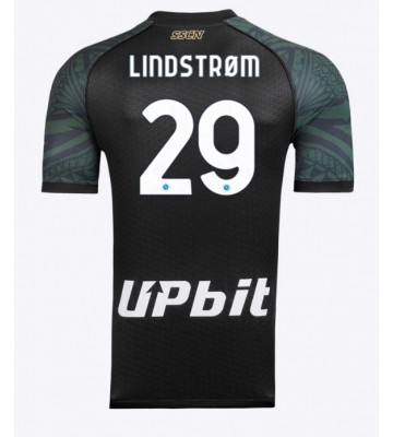 SSC Napoli Jesper Lindstrom #29 Tredje trøje 2023-24 Kort ærmer